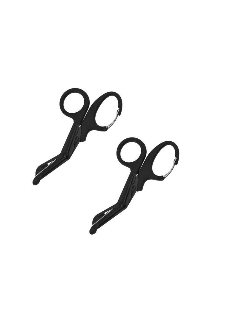 Trauma Shears 2-Pack, 7.5" Bandage Nursing Scissors - Image 1